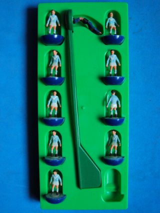 Vintage Subbuteo Team 97 Hybrid Lw Brescia Made In Portugal 9 Spare Players 70s