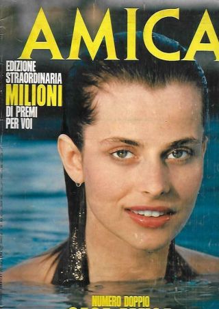 Vintage Amica Italia Nastassja Kinski Isabelle Adjani Fur Fashion Josie Borain