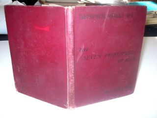 The Seven Principles Of Man By Annie Besant,  Fts,  15,  000 Print