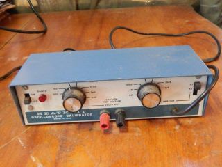 Vintage Heathkit Oscilloscope Calibrator,  Model 4505,  Powers Up,