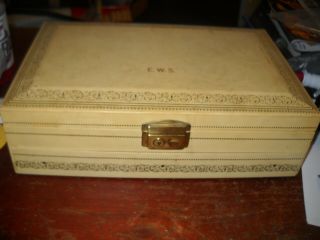 Vintage Jewelry Box full of Jewelry for Resale or for Play Time 5