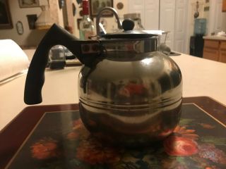 Vintage Flavorseal By Cory 2qt.  Stainless Steel Stove Top[ Tea Kettle Pot L@@k