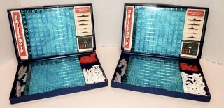 Battleship 1978 4730 Milton Bradley Vintage Board Game Complete Travel No Box