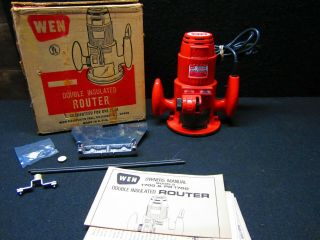 Vintage - Wen - 1700 - Router - Double Insulated - W/box And,