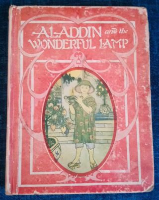 1915 Aladdin And The Wonderful Lamp Robin Hood Red Book Series John R Neill