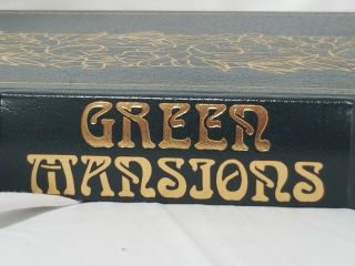 Easton Press Green Mansions Covarubias Leather Bound Never Read C7