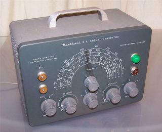 Vintage Heathkit Sg - 8 Rf Radio Frequency Signal Generator