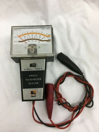 Hawk Dwell Tachometer Tester Vintage Automotive