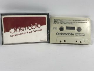Oldsmobile Complimentary Tape - Vintage Cassette Music Tape Made In 1982