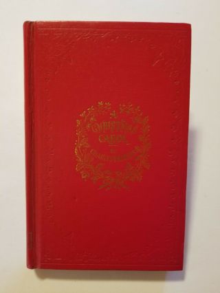 Charles Dickens A Christmas Carol In Prose Facsimile 1843 First Edition