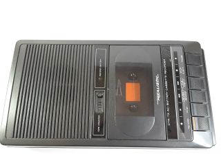 Realistic CTR - 73 Radio Shack Cassette Recorder w/ Power Cord,  Box,  & Batteries 2