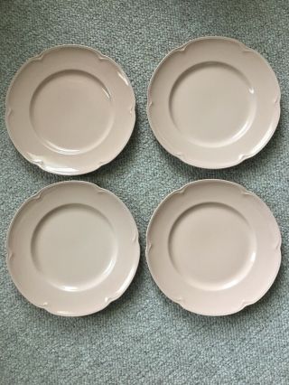 Johnson Brothers Rosedawn Set Of 4 Dinner Plates Pink China Vintage England 1