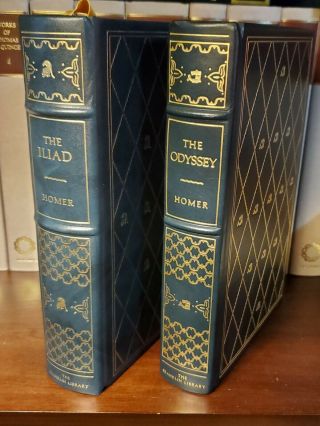 Franklin Library Homer - The Iliad And The Odyssey