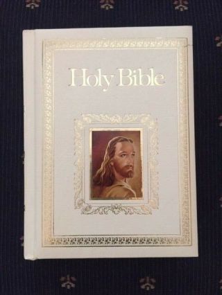 Vintage 1971 Holy Bible King James Version Regency Red Letter Edition Nwot