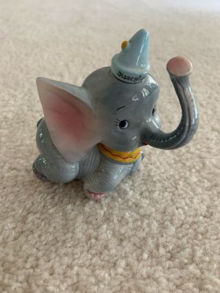 Vintage Walt Disney Productions Dumbo Disneyland Ceramic Figurine Made In Japan