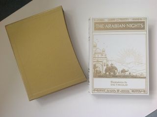 The Arabian Nights - Illustrations By E.  J.  Detmold - Folio Society (2000)