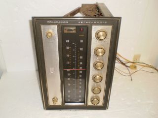 Vintage Magnavox Astro - Sonic Stereo Am - Fm Tuner / Preamplifier