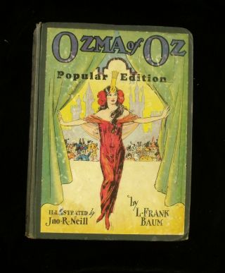 Ozma Of Oz,  L.  Frank Baum,  Chicago,  Reilly & Lee,  1907 Popular Edition 1931 - 1935