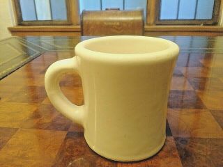 Vintage Victor Heavy Thick Wall Restaurant Diner Ware Coffee Cup Mug 3 3/8 " Tall