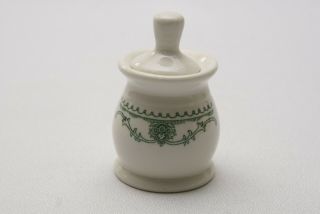Hard To Find Vintage Homer Laughlin Best China Condiment Jar With Dipper