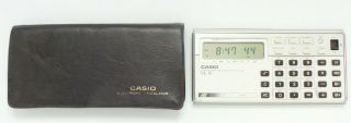 Vintage Casio Ml - 81 Melody Electronic Calculator And Dual Alarm Clock Jpn