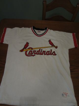 Vintage St.  Louis Cardinals Jersey/shirt Large Baseball Rawlings Medium Fit