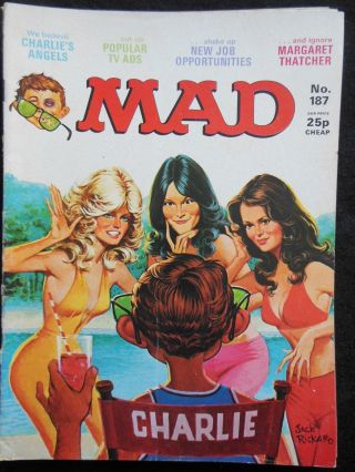Mad Magazine; Vintage Comic Humour - November 1977 - Satire/parody,  Illustrated