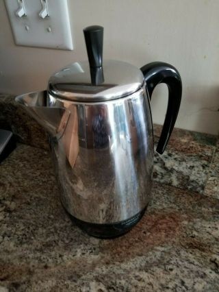 Vintage Farberware Superfast 2 - 8 Cup Electric Coffee Percolator /