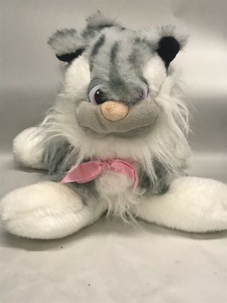 Pound Purries Plush Cat Kitten Tonka Vintage Gray Stripes Fluffy