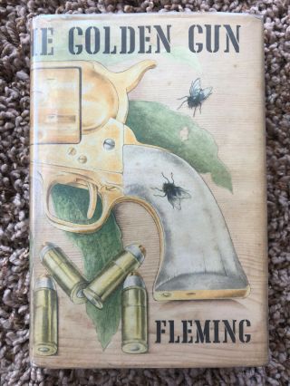 The Man With The Golden Gun By Ian Fleming - 1965 1st/1st Uk Hcdj Cape Bond 007