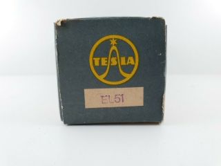 1 X El51 Tesla Roznov Tube.  1958´s Nos/nib.  C1.  En - Air