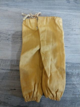 1964 Vintage Gi Joe Joezeta : 1967 1968 Deep Freeze Mustard Color Pants