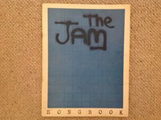 Vintage - The Jam (paul Weller) In The City - Music / Songbook 1977