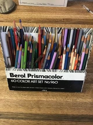 Berol Prismacolor Vintage 60 Color Art Set No.  960 - Colored Pencils