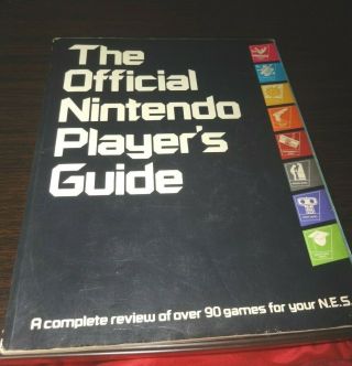 The Official Nintendo Players Guide Nes 1987 Vintage No Stickers