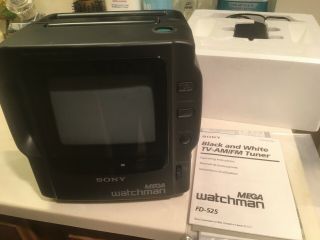 Sony Mega Watchman Portable TV FD - 525 - Open Box 5
