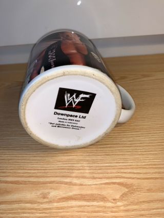 WWE STONE COLD STEVE AUSTIN MUG/CUP 1999 VINTAGE WWF ATTITUDE ERA RATTLESNAKE 5