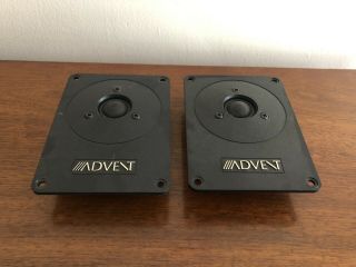 2 Advent Dome Tweeters From Prodigy Tower Speakers 99 - 20107 1100