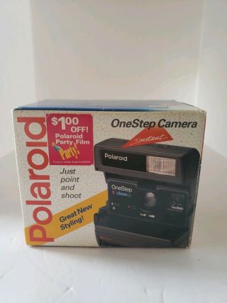 Vintage - Polaroid 600 One Step Instant Film Camera Strap
