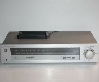 Scott 528t Am/fm Stereo Tuner Receiver Vintage Silver