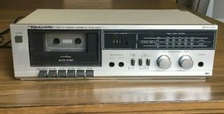 Realistic Vintage Stereo Cassette Deck Player - Recorder Sct - 35.  Perfectly.