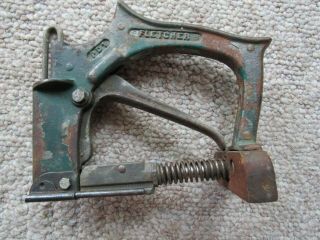 Vintage Fletcher Pd1 Green Picture Frame Point Driver Glazing Tool