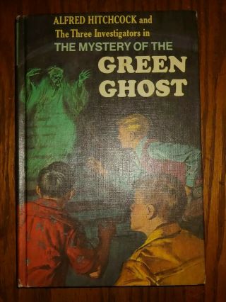 Alfred Hitchcock Three Investigators The Mystery Of The Green Ghost 1st 1965 Hc