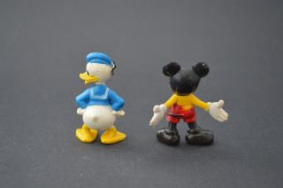 DISNEY Vintage Figures figurines 60´s - Mickey mouse and Donald Duck 2