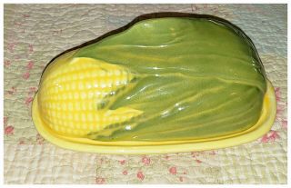Shawnee Corn King 72 Covered Butter Dish Perfect,  Vintage Collectors