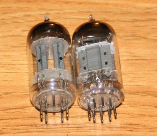 Two Vintage 12ax7 Vacuum Tubes Strong