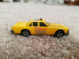 Vintage 1983 Hot Wheels Crack Ups Yellow Taxi Cab Malaysia 5