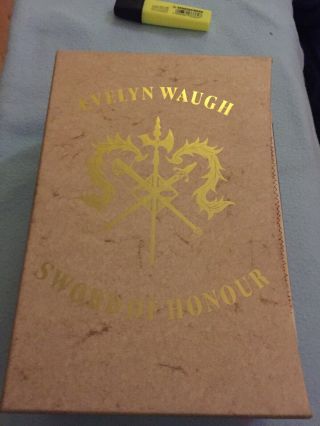 Evelyn Waugh ‘sword Of Honour’ Trilogy Books Folio Society Edition 1990’s