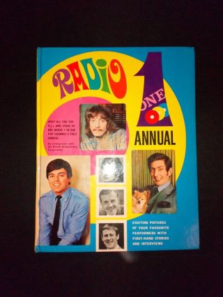 Radio One (1) Annual Vintage Pop Music Hardback (1969)