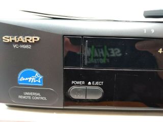 Sharp VCR VC - H982U 4 - Head VCR Video Cassette Recorder With Remote 2